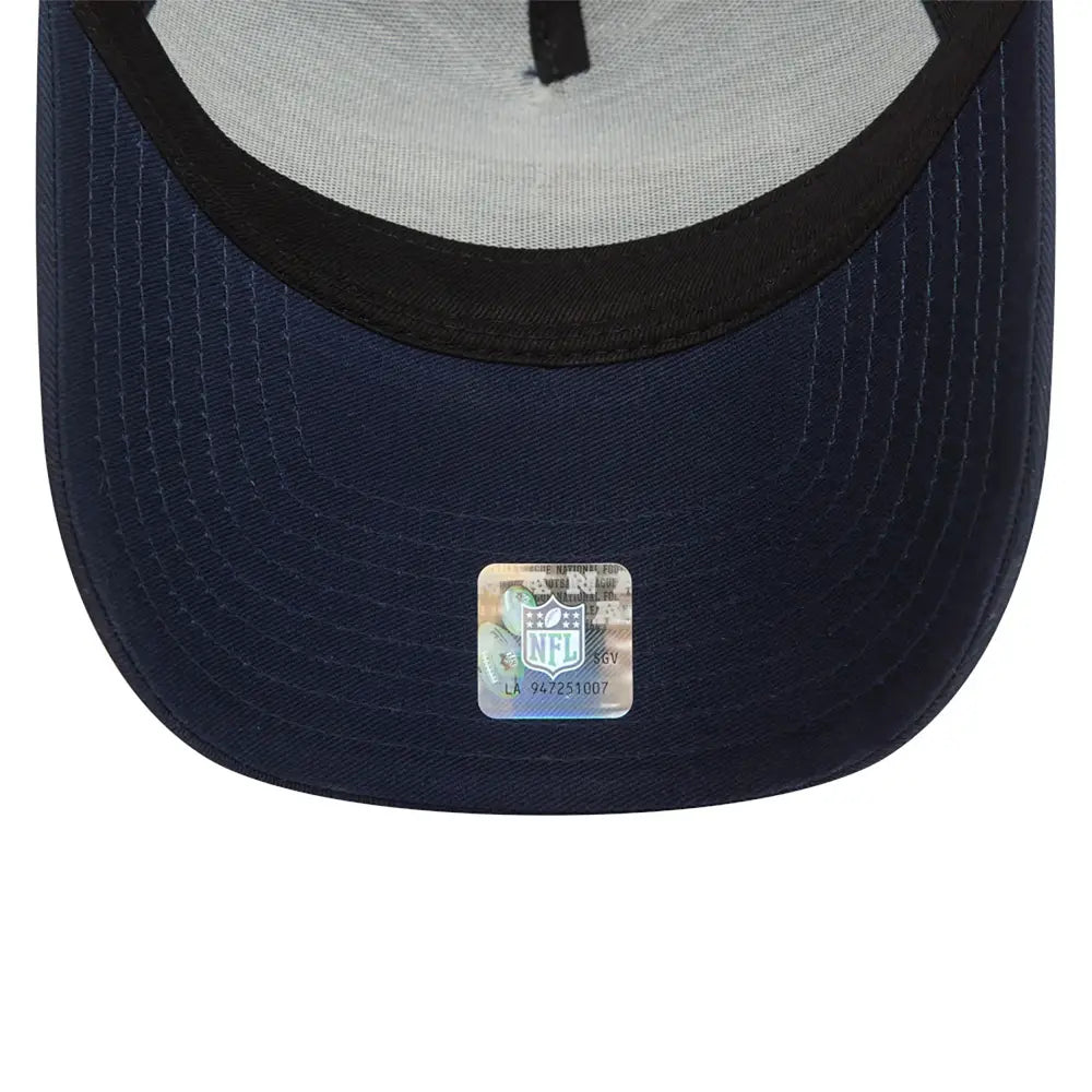 New England Patriots Nfl Official Team Colours Dark Blue 9Forty E-Frame Adjustable Cap