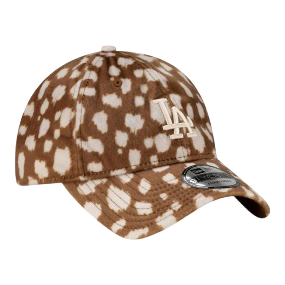 LA Dodgers Animal Print Dark Beige 9TWENTY Adjustable Cap