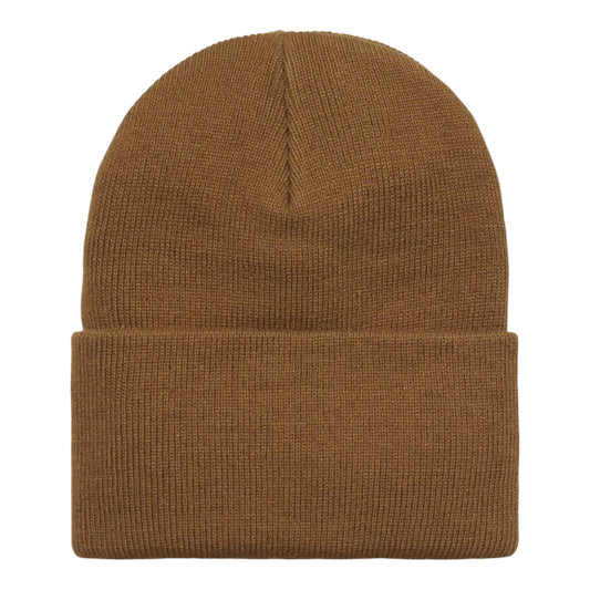 Acrylic Watch Hat Brown
