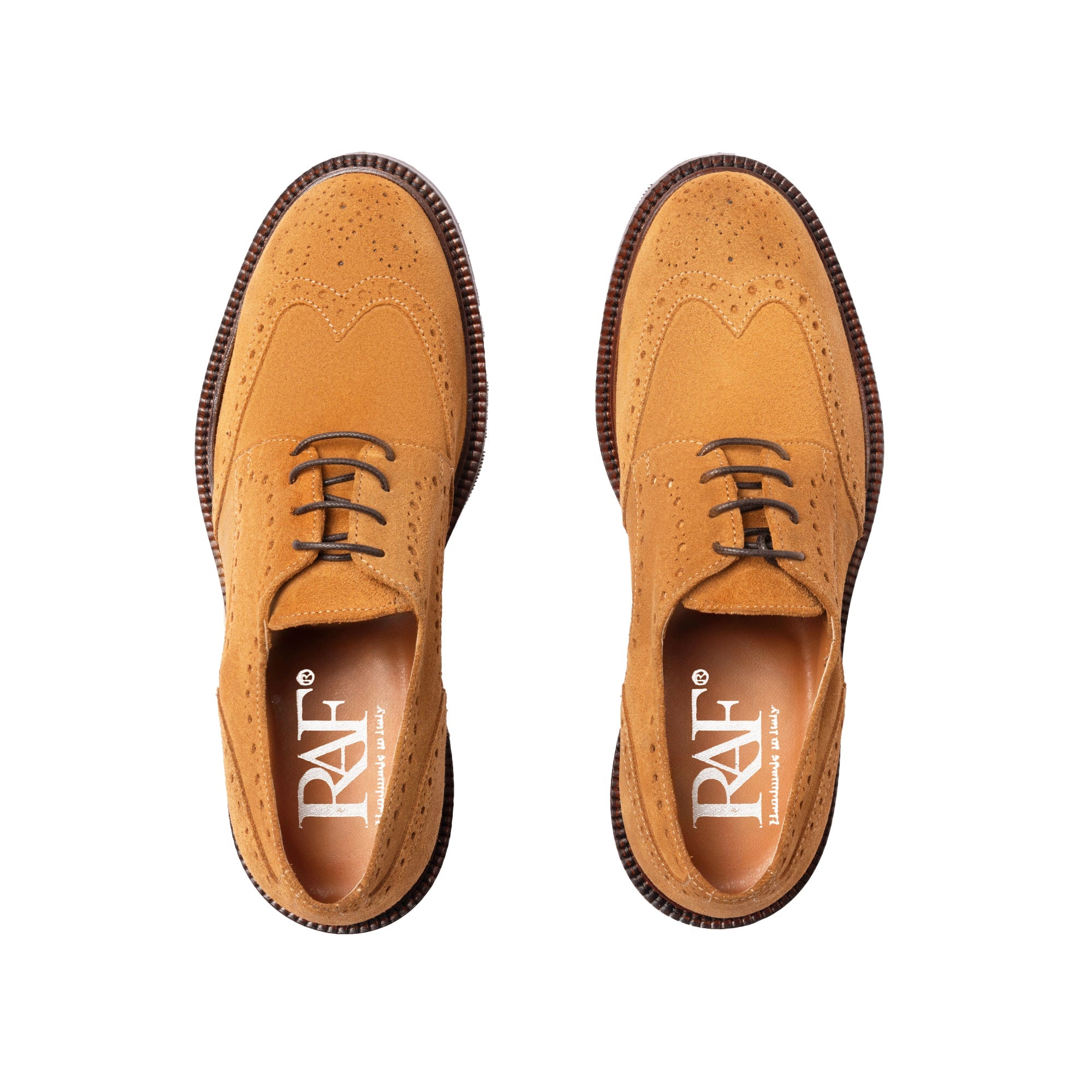 Francesina Donna in Camoscio - Cuoio