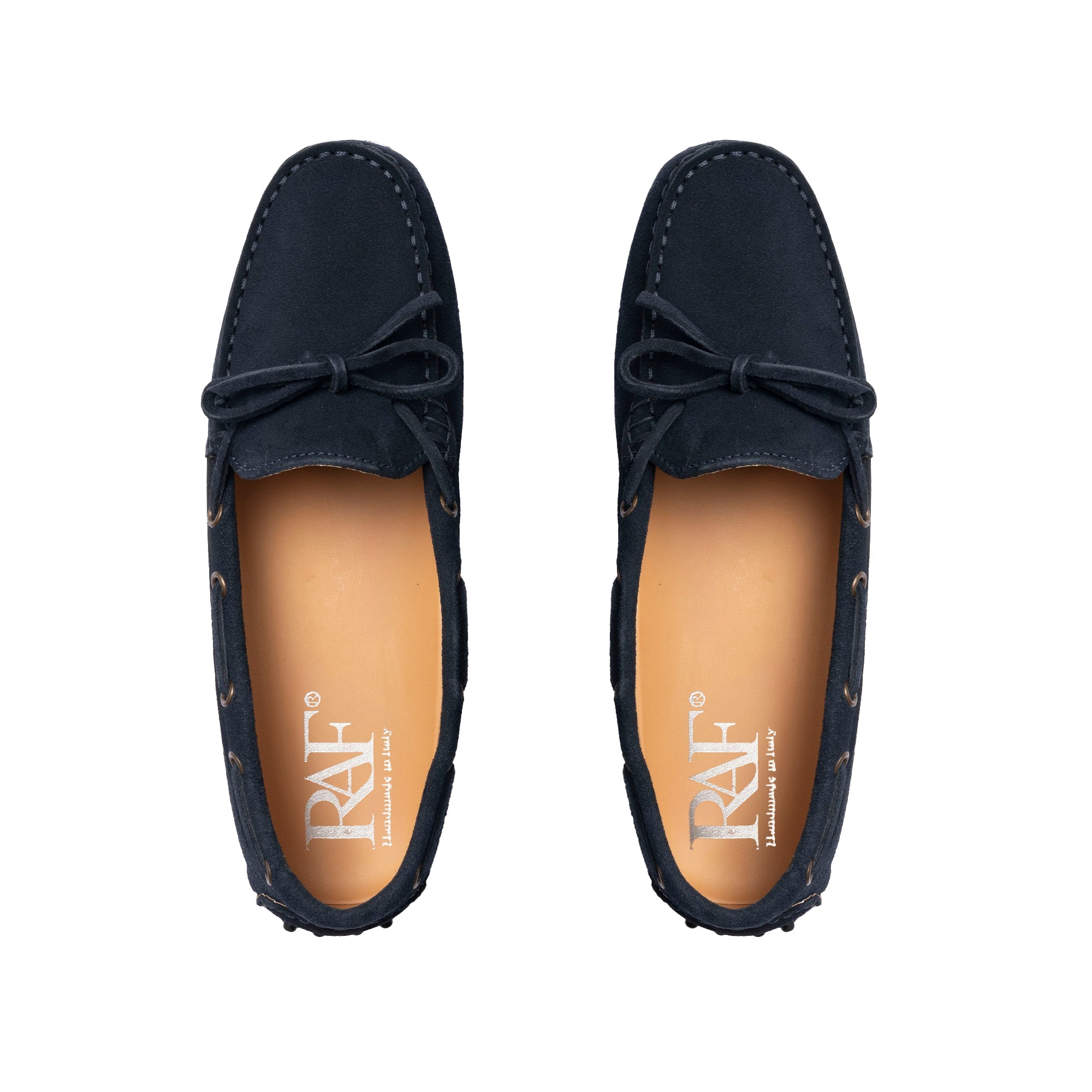 Gommino Donna in camoscio - Blu