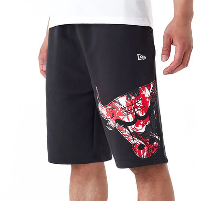 Chicago Bulls Nba Infill Graphic Black Short
