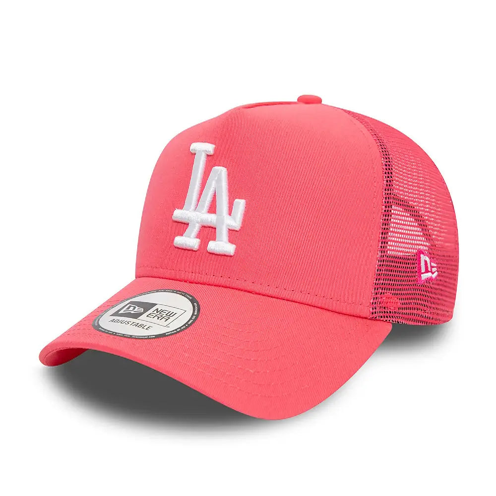 La Dodgers League Essential Pink A-Frame Trucker Cap