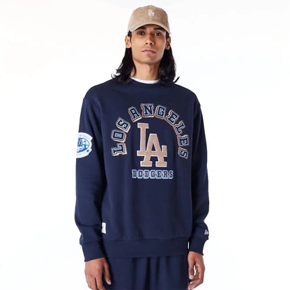 La Dodgers World Series Navy Oversized Fleece Sweat