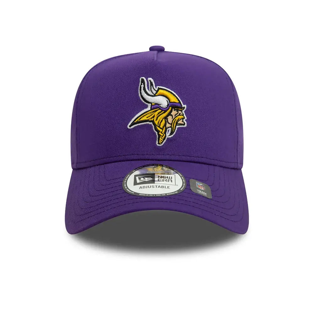 Minnesota Vikings Nfl Official Team Colours Purple 9Forty E-Frame Adjustable Cap