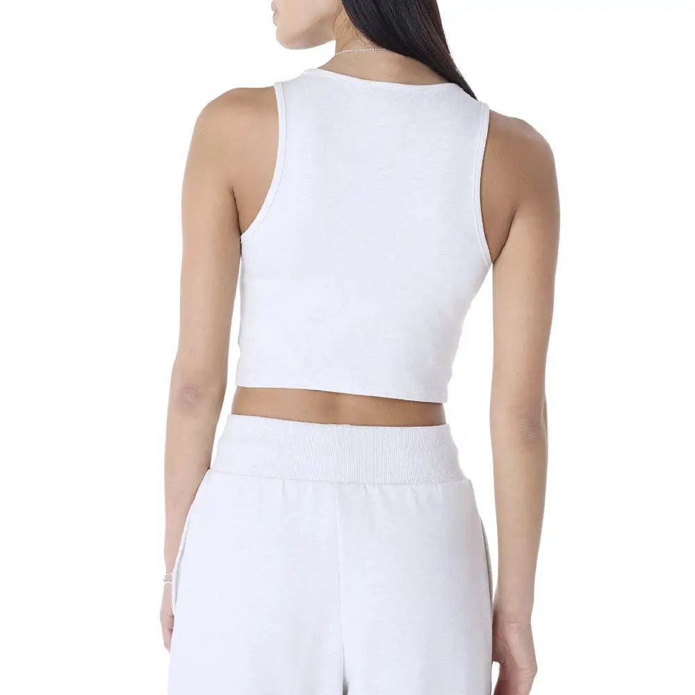 MLB League Essential LA Dodgers Crop Tank Top