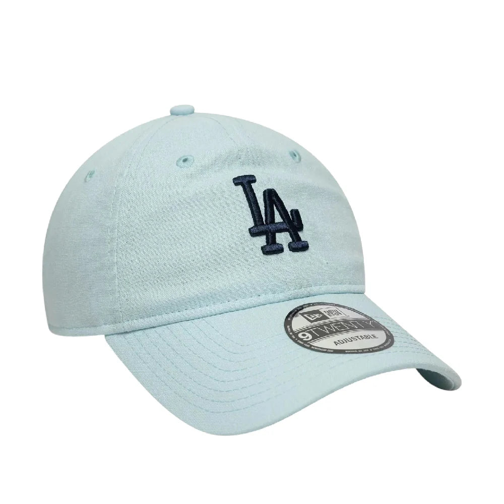 LA Dodgers MLB Linen Pastel Blue 9TWENTY Adjustable Cap