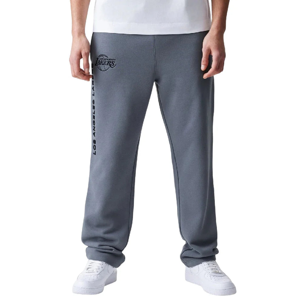 LA Lakers NBA Linear Dark Grey Straight Leg Pant