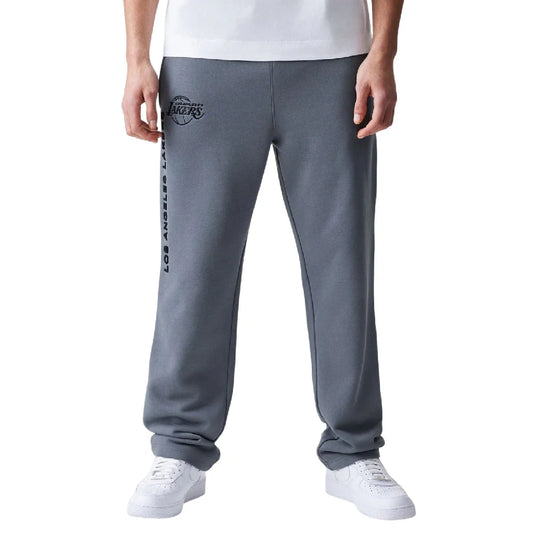 LA Lakers NBA Linear Dark Grey Straight Leg Pant