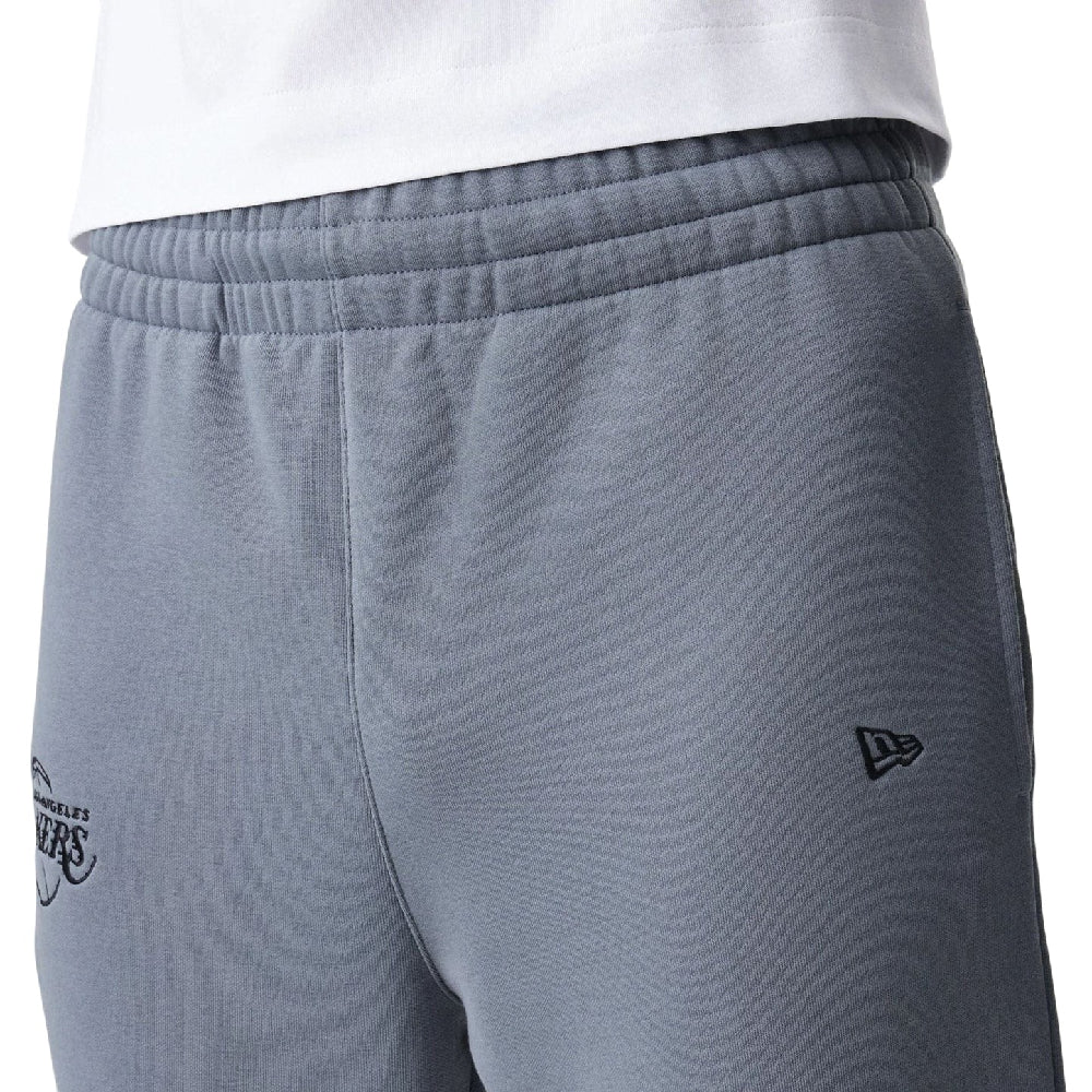 LA Lakers NBA Linear Dark Grey Straight Leg Pant