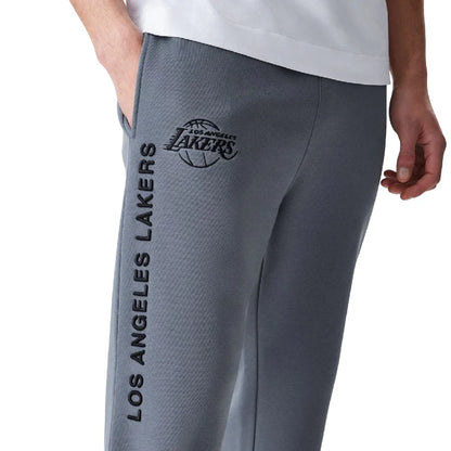 LA Lakers NBA Linear Dark Grey Straight Leg Pant
