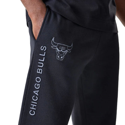 Chicago Bulls NBA Linear Black Straight Leg Pant