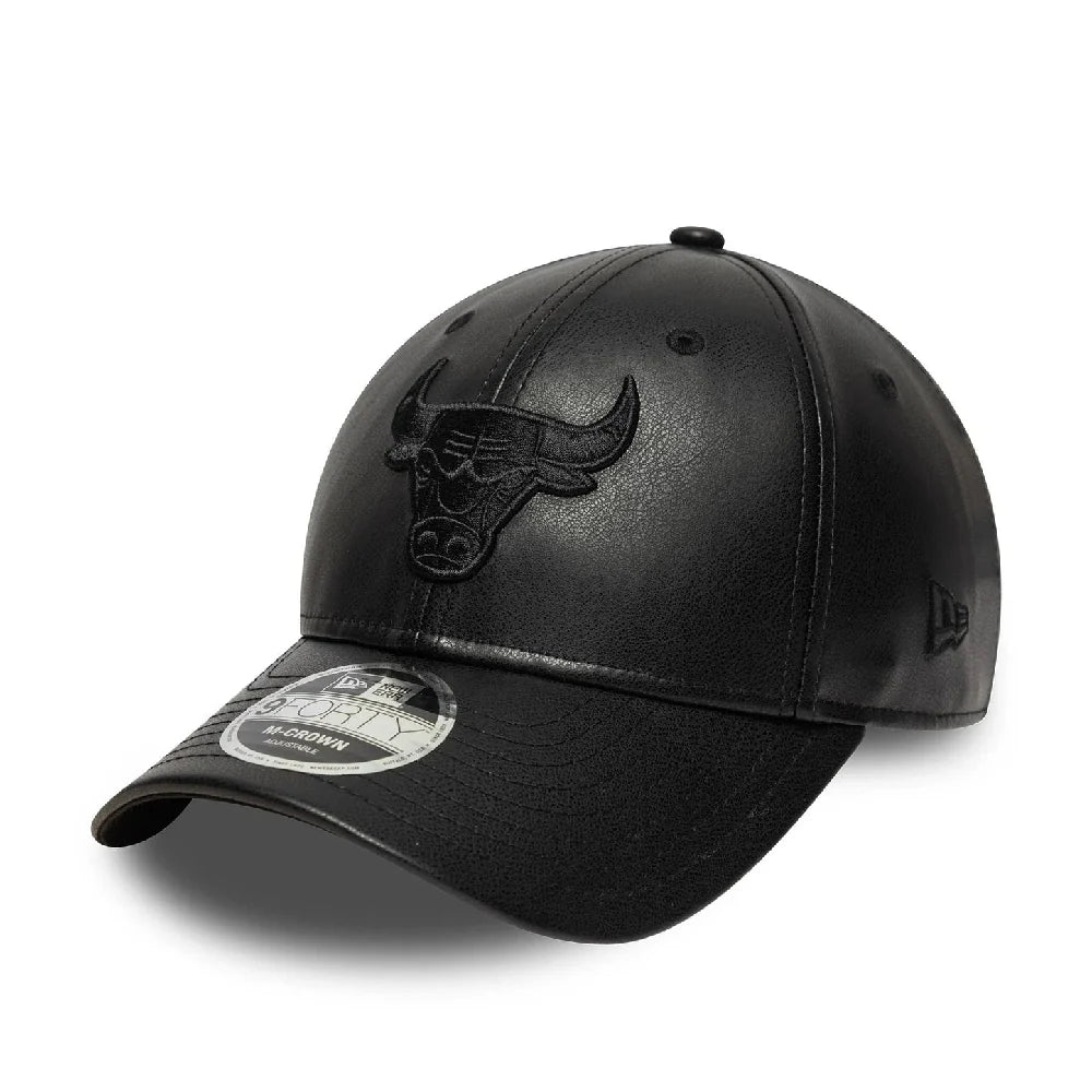 Chicago Bulls NBA PU Black 9FORTY M-Crown Adjustable Cap