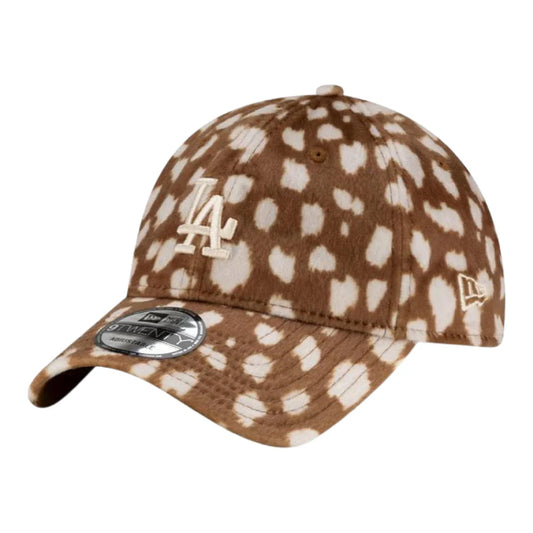 LA Dodgers Animal Print Dark Beige 9TWENTY Adjustable Cap