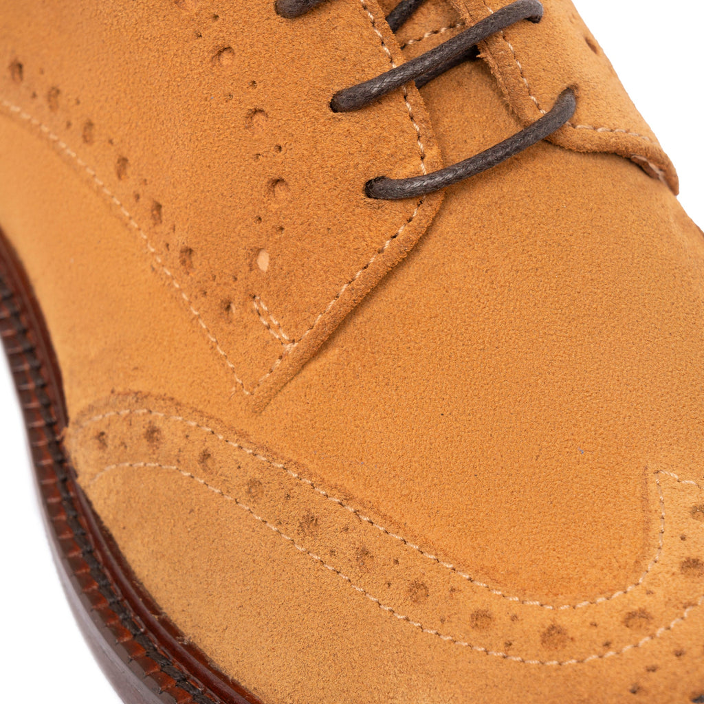 Francesina Donna in Camoscio - Cuoio