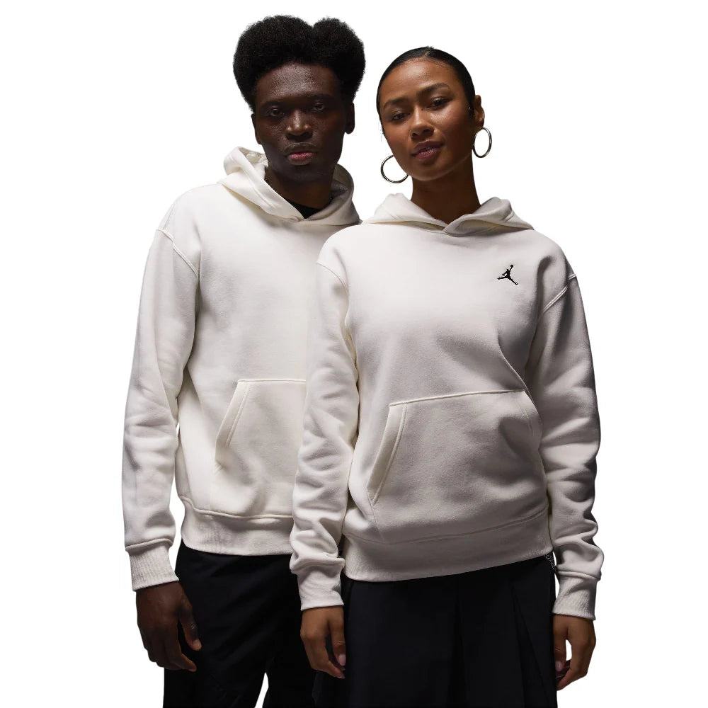 Brooklyn Fleece Pullover Hoodie White