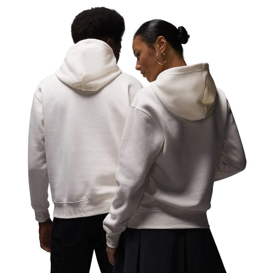Brooklyn Fleece Pullover Hoodie White