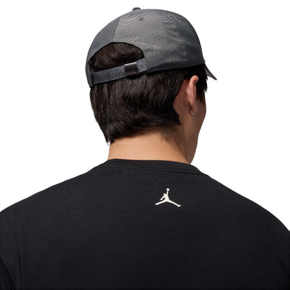 Rise Structured Metal Jumpman Hat Grey