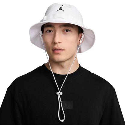 Jumpman Apex Bucket Hat White
