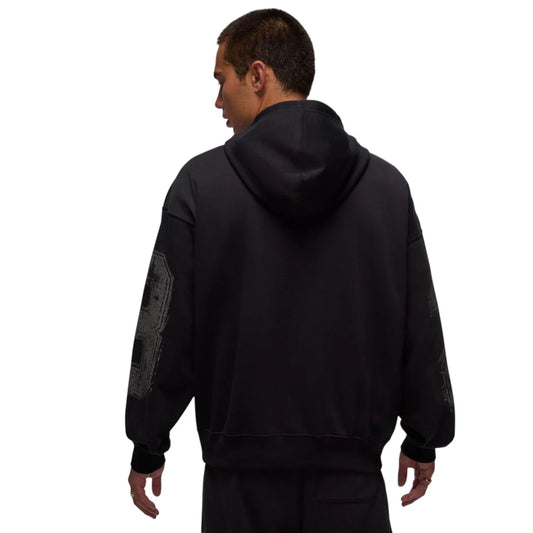 Brooklyn Collegiate Pullover Hoodie Black