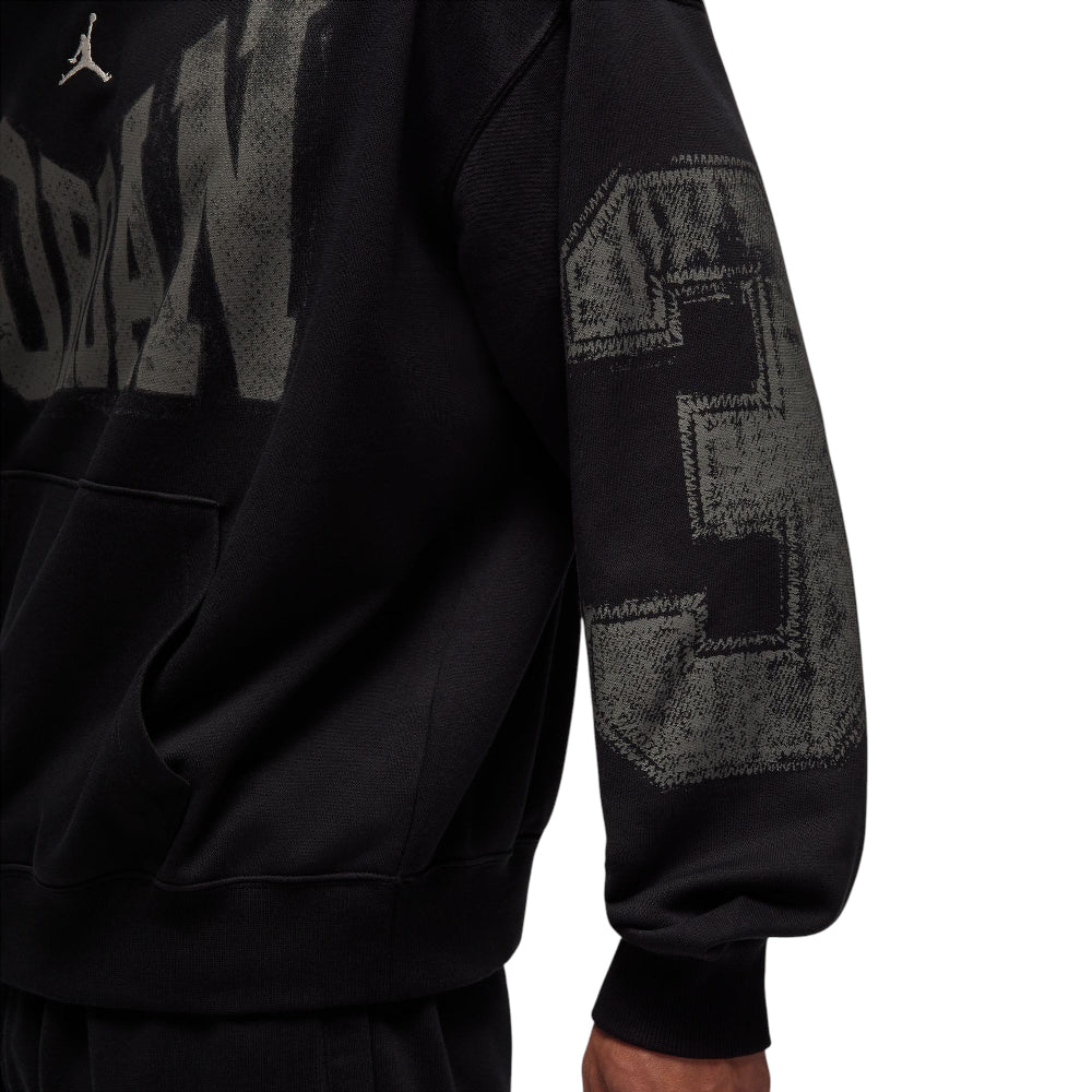Brooklyn Collegiate Pullover Hoodie Black
