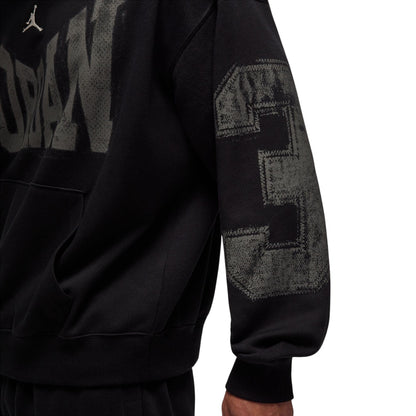 Brooklyn Collegiate Pullover Hoodie Black