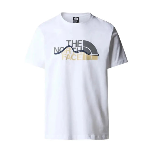 S/S Mountain Line T-Shirt White