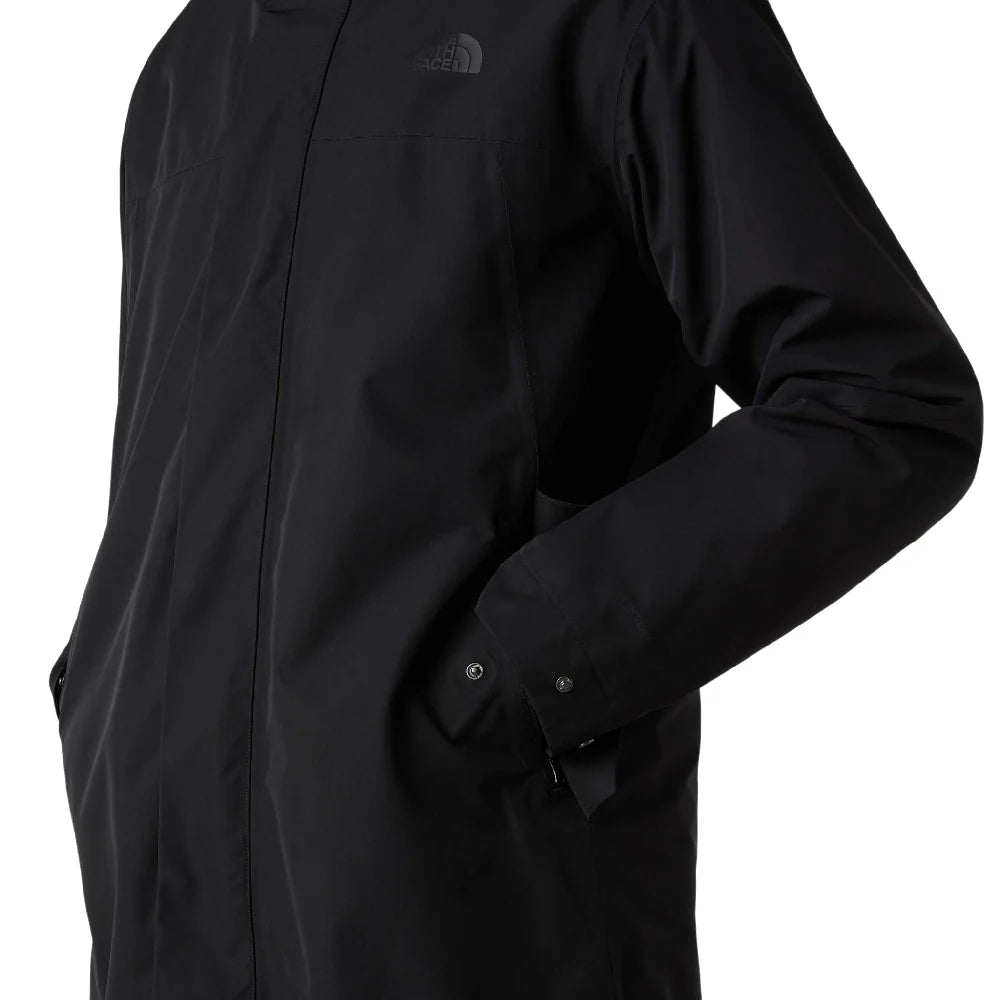 Nukabira Rain Shell Parka Black